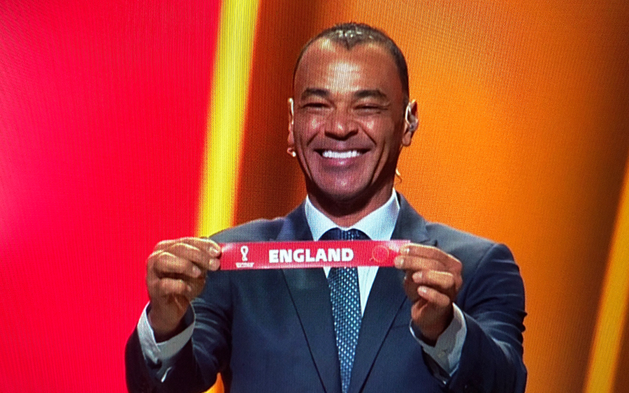 England to be drawn in the 2022 World Cup draw