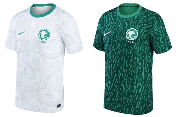 World Cup 2022 shirt Saudi Arabia